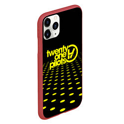 Чехол iPhone 11 Pro матовый 21 Pilots: Drop Way, цвет: 3D-красный — фото 2