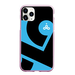 Чехол iPhone 11 Pro матовый CS:GO - Cloud9 the form 2018-2019, цвет: 3D-розовый