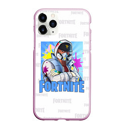 Чехол iPhone 11 Pro матовый Fortnite Street Art