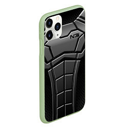 Чехол iPhone 11 Pro матовый Soldier N7, цвет: 3D-салатовый — фото 2