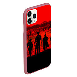 Чехол iPhone 11 Pro матовый RDR 2: Sunset, цвет: 3D-малиновый — фото 2