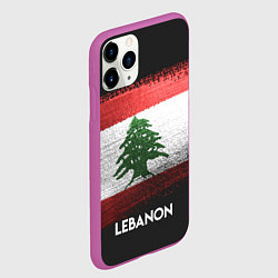 Чехол iPhone 11 Pro матовый Lebanon Style, цвет: 3D-фиолетовый — фото 2