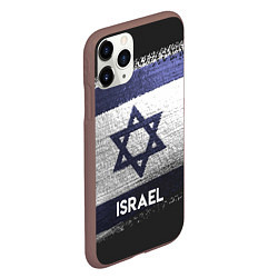 Чехол iPhone 11 Pro матовый Israel Style, цвет: 3D-коричневый — фото 2