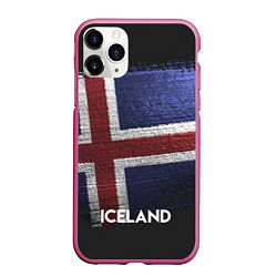 Чехол iPhone 11 Pro матовый Iceland Style