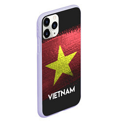 Чехол iPhone 11 Pro матовый Vietnam Style, цвет: 3D-светло-сиреневый — фото 2