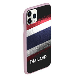 Чехол iPhone 11 Pro матовый Thailand Style, цвет: 3D-розовый — фото 2