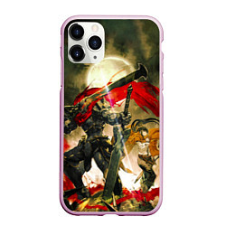 Чехол iPhone 11 Pro матовый Momonga Narberal Gamma, цвет: 3D-розовый