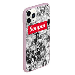 Чехол iPhone 11 Pro матовый SENPAI Stories, цвет: 3D-розовый — фото 2