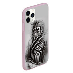 Чехол iPhone 11 Pro матовый Священная Русь, цвет: 3D-розовый — фото 2