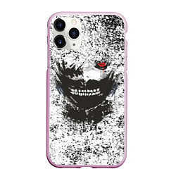 Чехол iPhone 11 Pro матовый Kaneki Ken: Tokyo Ghoul, цвет: 3D-розовый