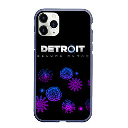 Чехол iPhone 11 Pro матовый Detroit: Become Human, цвет: 3D-серый