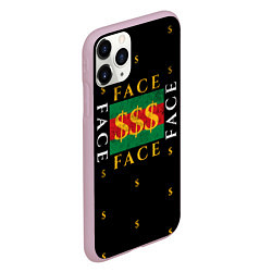 Чехол iPhone 11 Pro матовый FACE GG Style, цвет: 3D-розовый — фото 2