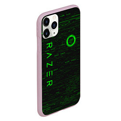 Чехол iPhone 11 Pro матовый RAZER, цвет: 3D-розовый — фото 2