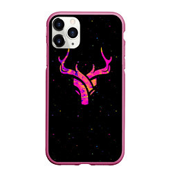 Чехол iPhone 11 Pro матовый Neon Deer