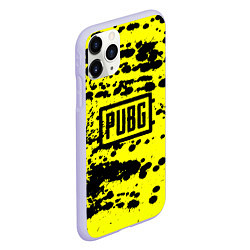 Чехол iPhone 11 Pro матовый PUBG: Yellow Stained, цвет: 3D-светло-сиреневый — фото 2