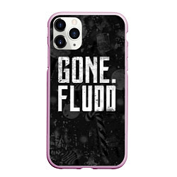Чехол iPhone 11 Pro матовый GONE Fludd Dark, цвет: 3D-розовый