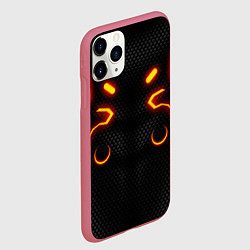 Чехол iPhone 11 Pro матовый Fortnite Omega, цвет: 3D-малиновый — фото 2