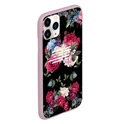 Чехол iPhone 11 Pro матовый Big Bang: Flower Road, цвет: 3D-розовый — фото 2