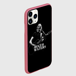 Чехол iPhone 11 Pro матовый Roger Waters, цвет: 3D-малиновый — фото 2