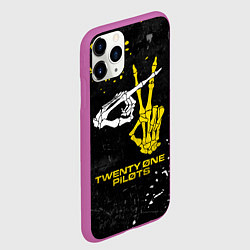 Чехол iPhone 11 Pro матовый TOP: Skeleton Clique, цвет: 3D-фиолетовый — фото 2