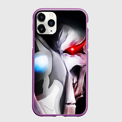 Чехол iPhone 11 Pro матовый Overlord - Ainz Ooal Gown, цвет: 3D-фиолетовый