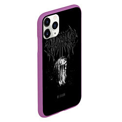 Чехол iPhone 11 Pro матовый Ghostemane, цвет: 3D-фиолетовый — фото 2