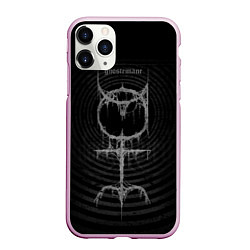 Чехол iPhone 11 Pro матовый Ghostemane, цвет: 3D-розовый