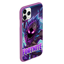 Чехол iPhone 11 Pro матовый Fortnite, цвет: 3D-фиолетовый — фото 2