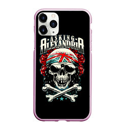 Чехол iPhone 11 Pro матовый Asking Alexandria: Alone In A Room, цвет: 3D-розовый