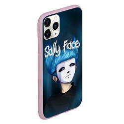 Чехол iPhone 11 Pro матовый Sally Face, цвет: 3D-розовый — фото 2