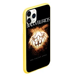 Чехол iPhone 11 Pro матовый Black Veil Brides: Wretched And Divine, цвет: 3D-желтый — фото 2