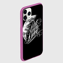 Чехол iPhone 11 Pro матовый Parkway Drive, цвет: 3D-фиолетовый — фото 2