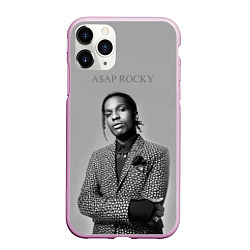 Чехол iPhone 11 Pro матовый ASAP Rocky: Grey Fashion