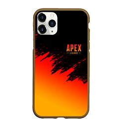Чехол iPhone 11 Pro матовый Apex Sprite, цвет: 3D-коричневый