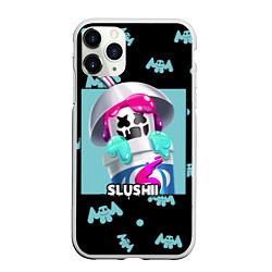 Чехол iPhone 11 Pro матовый Marshmello Slushi, цвет: 3D-белый