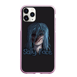 Чехол iPhone 11 Pro матовый Sally Face, цвет: 3D-розовый