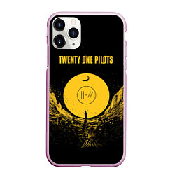 Чехол iPhone 11 Pro матовый Twenty One Pilots: Yellow Moon