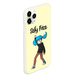 Чехол iPhone 11 Pro матовый Sally Face: Rock You, цвет: 3D-белый — фото 2