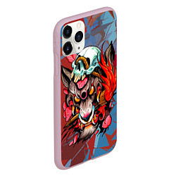 Чехол iPhone 11 Pro матовый Torch, цвет: 3D-розовый — фото 2