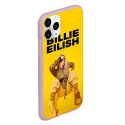 Чехол iPhone 11 Pro матовый Billie Eilish: Lovely, цвет: 3D-розовый — фото 2