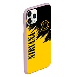 Чехол iPhone 11 Pro матовый NIRVANA, цвет: 3D-розовый — фото 2