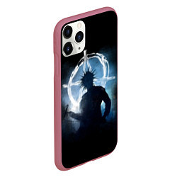 Чехол iPhone 11 Pro матовый Горшок, цвет: 3D-малиновый — фото 2