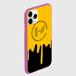 Чехол iPhone 11 Pro матовый TWENTY ONE PILOTS, цвет: 3D-фиолетовый — фото 2