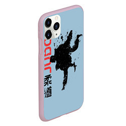 Чехол iPhone 11 Pro матовый Judo, цвет: 3D-розовый — фото 2