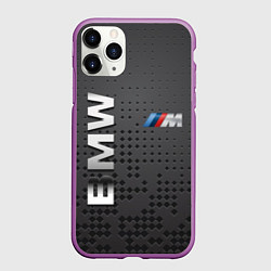 Чехол iPhone 11 Pro матовый BMW, цвет: 3D-фиолетовый