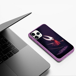 Чехол iPhone 11 Pro матовый Hollow Knight, цвет: 3D-фиолетовый — фото 2