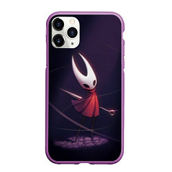 Чехол iPhone 11 Pro матовый Hollow Knight, цвет: 3D-фиолетовый