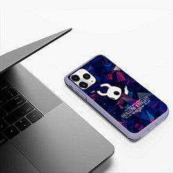 Чехол iPhone 11 Pro матовый Hollow Knight, цвет: 3D-светло-сиреневый — фото 2