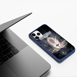 Чехол iPhone 11 Pro матовый Hollow Knight, цвет: 3D-тёмно-синий — фото 2