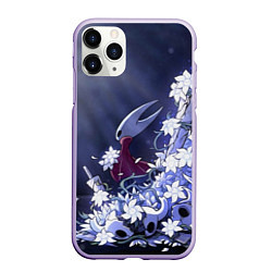 Чехол iPhone 11 Pro матовый Hollow Knight, цвет: 3D-светло-сиреневый